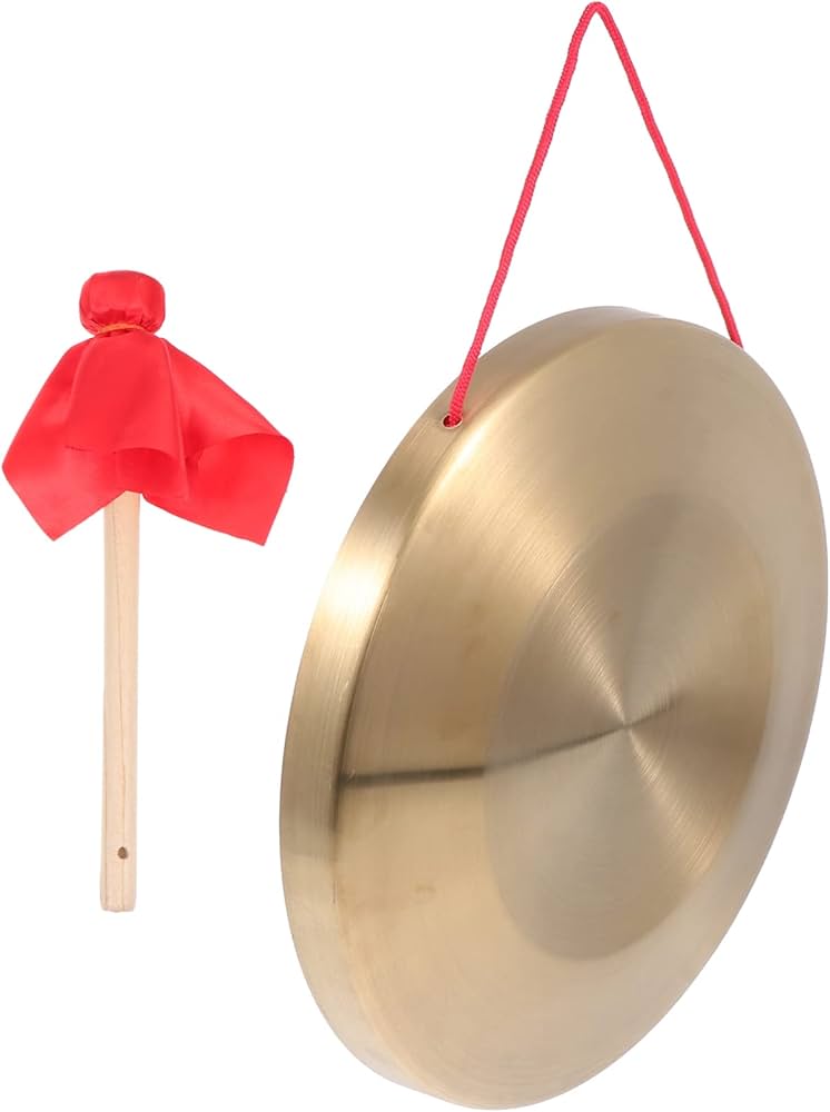 Amazon | EXCEART ドラ 銅羅 楽器 タムタム ゴング 打楽器 太鼓